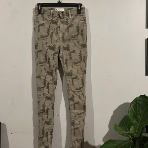 Free People Army Green Jeans!